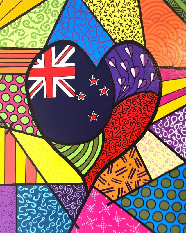 heart of nz popart